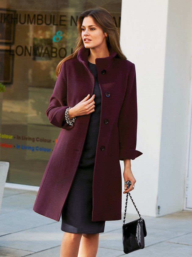 Burgundy Coat Designs Women Should Try This Season