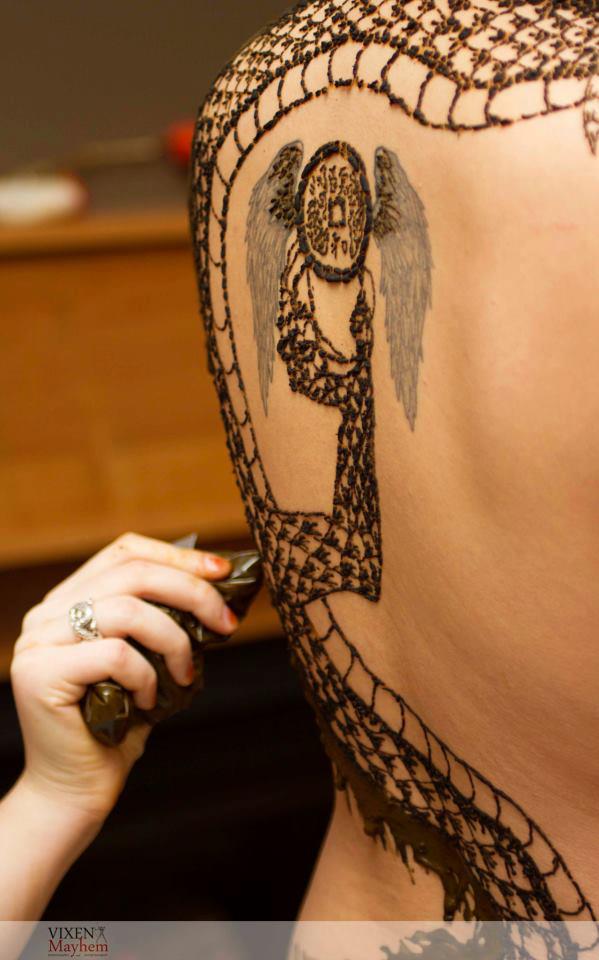 Latest Full Body Henna Tattos Designs In 2015