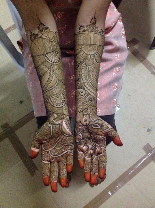 Beautiful Full Hand Feet Mehndi Designs For Events 2015