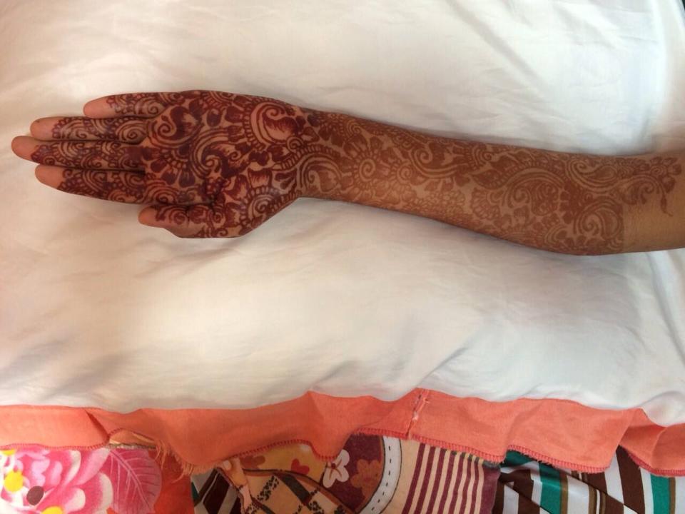 Beautiful Full Hand Feet Mehndi Designs For Events 2015 5