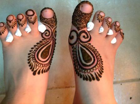 Fabulous Hand Foot Mehndi Designs In 2015  17