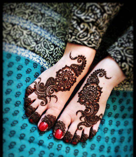 Fabulous Hand Foot Mehndi Designs In 2015  8