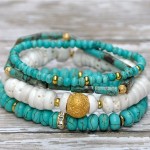 New Styles Of Casual Bracelets Made From Turquoise 2015