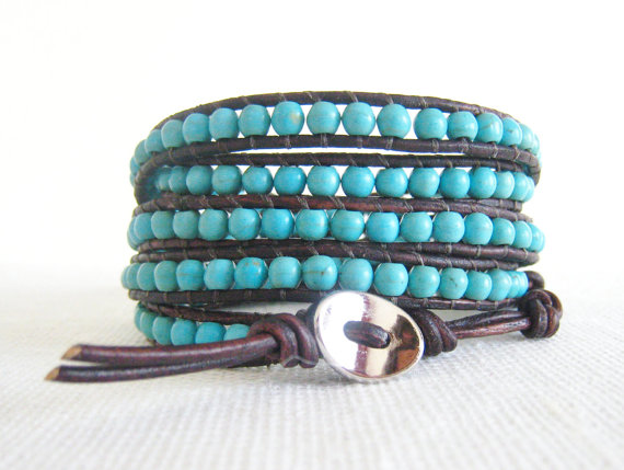 New Styles Of Casual Bracelets Made From Turquoise 2015 11