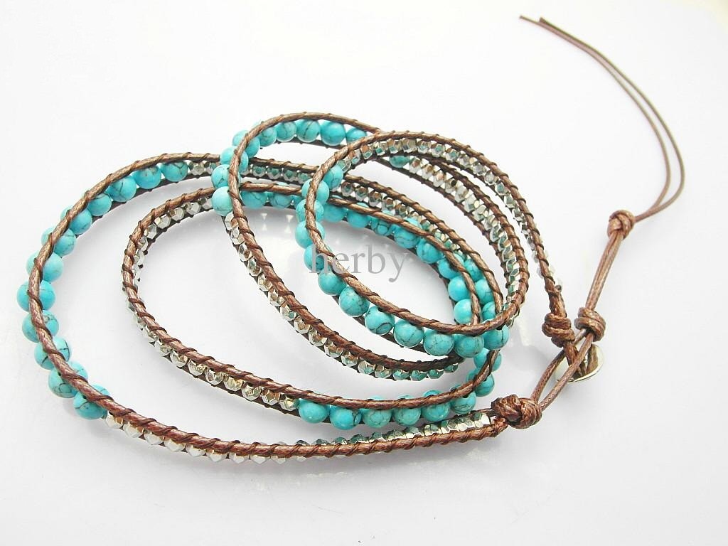 New Styles Of Casual Bracelets Made From Turquoise 2015 5