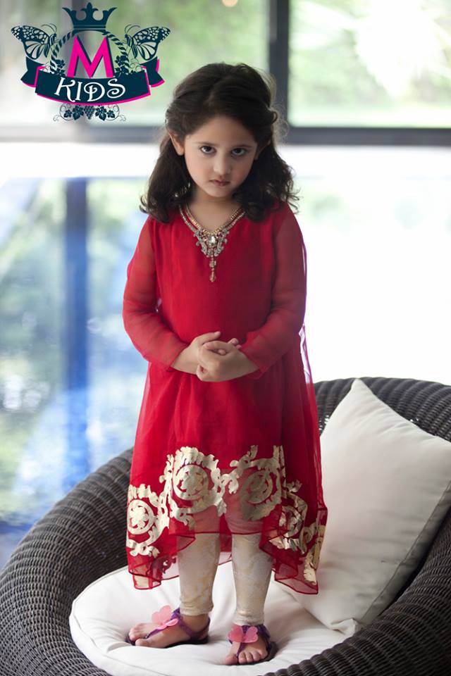 Little Girls Stylish Party Wear Dresses Pics Of 2015 11