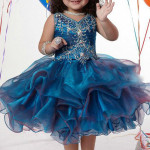 Little Girls Stylish Party Wear Dresses Pics Of 2015 15