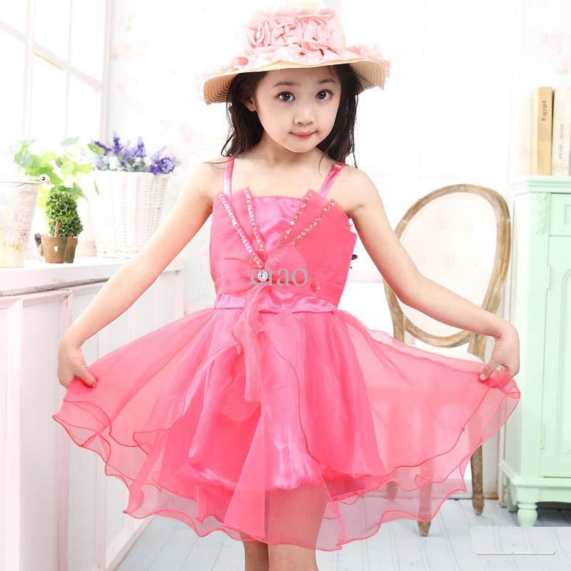 Little Girls Stylish Party Wear Dresses Pics Of 2015