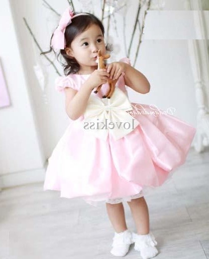 Little Girls Stylish Party Wear Dresses Pics Of 2015 6