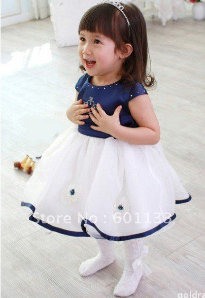 Little Girls Stylish Party Wear Dresses Pics Of 2015 8