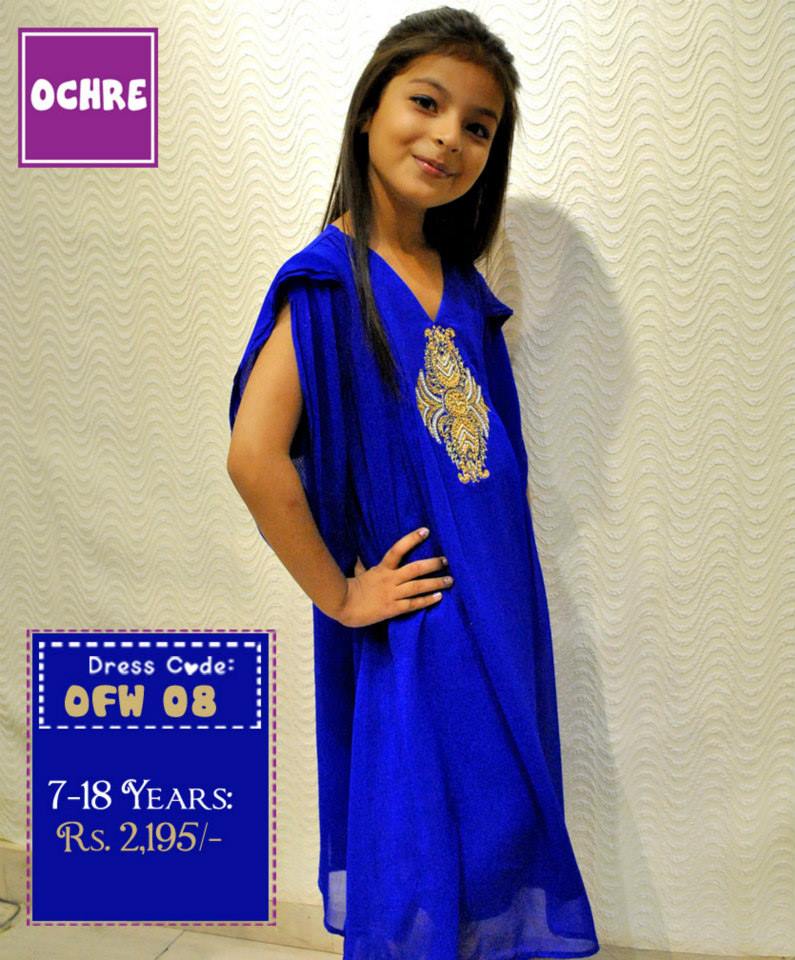 Summer Eid Kids Wear Dresses By Ochre 2015 18