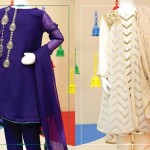 Angrakha Style Eid Kids Wear Dresses By Junaid Jamshed 2015 5