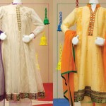 Angrakha Style Eid Kids Wear Dresses By Junaid Jamshed 2015 6