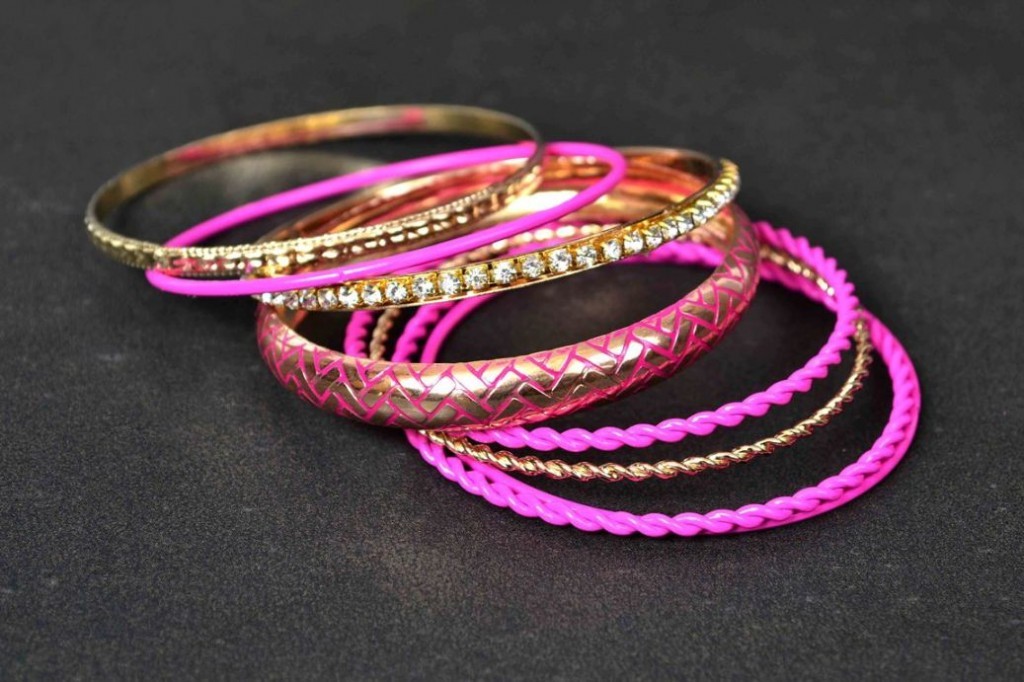 Beautiful Eid Bangles Bracelet Jewellery Designs For Girls 2015