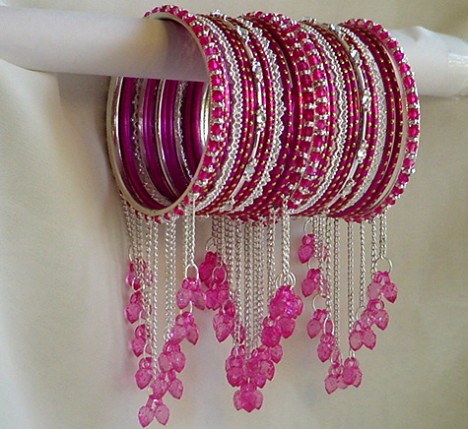 Beautiful Eid Bangles Bracelet Jewellery Designs For Girls 2015