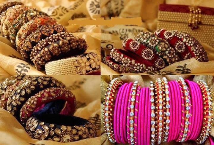 Beautiful Eid Bangles Bracelet Jewellery Designs For Girls 2015 3