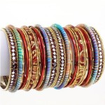 Beautiful Eid Bangles Bracelet Jewellery Designs For Girls 2015 4