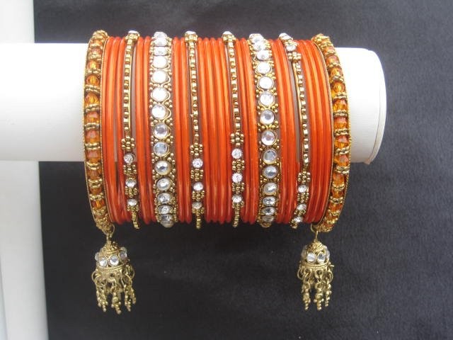 Beautiful Eid Bangles Bracelet Jewellery Designs For Girls 2015 6