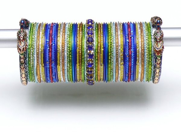 Beautiful Eid Bangles Bracelet Jewellery Designs For Girls 2015 7