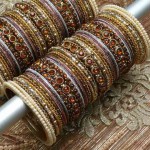Beautiful Eid Bangles Bracelet Jewellery Designs For Girls 2015 9