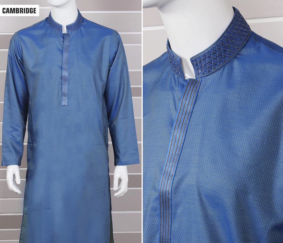 Eid Kurta Plain Designs For Men By Cambridge 2015