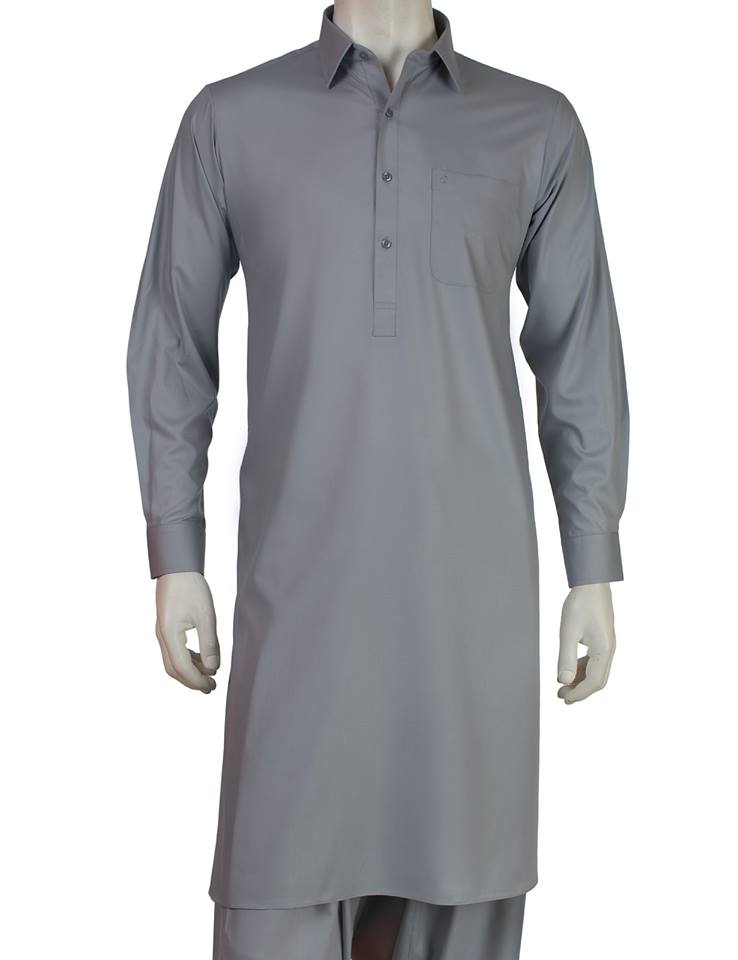 Eid Kurta Plain Designs For Men By Cambridge 2015 11