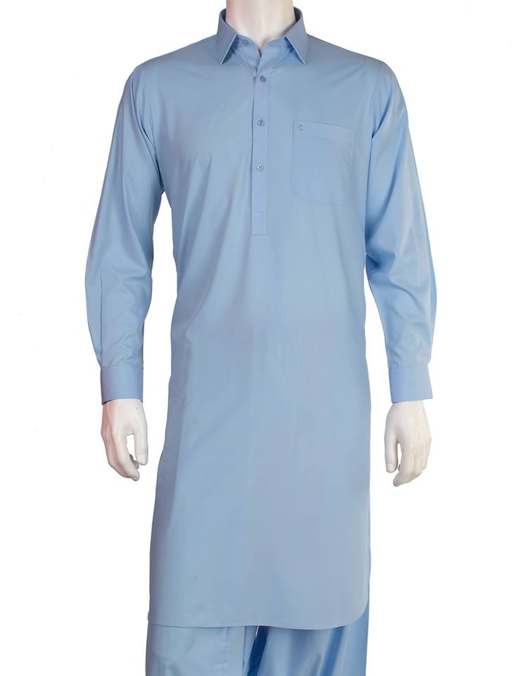 Eid Kurta Plain Designs For Men By Cambridge 2015 6