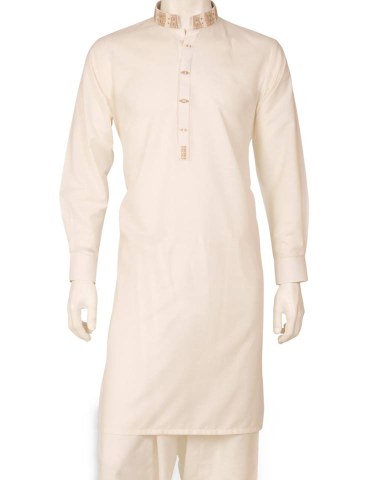 Eid Kurta Plain Designs For Men By Cambridge 2015 7