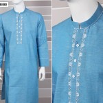 Eid Kurta Plain Designs For Men By Cambridge 2015 9