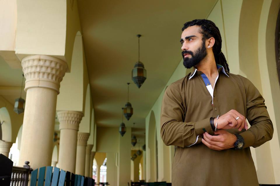 Eid Wear Casual Men Kurta Designs By Arslan Iqbal 2015 4