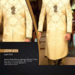 Jamawar Sherwani Designs For Groom By Junaid Jamshed 2015