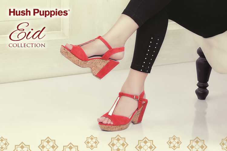 Women Eid Sandals Traditional Wear By Hush Puppies 2015 2