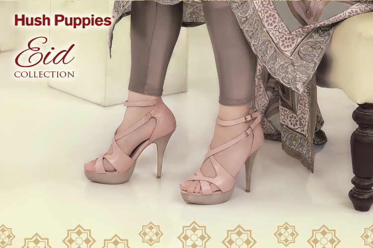 Women Eid Sandals Traditional Wear By Hush Puppies 2015