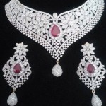 Elegant Diamond Jewellery Set Designs For 2015-16 Parites