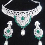 Elegant Diamond Jewellery Set Designs For 2015-16 Parites 4