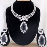 Elegant Diamond Jewellery Set Designs For 2015-16 Parites 7