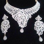 Elegant Diamond Jewellery Set Designs For 2015-16 Parites 9