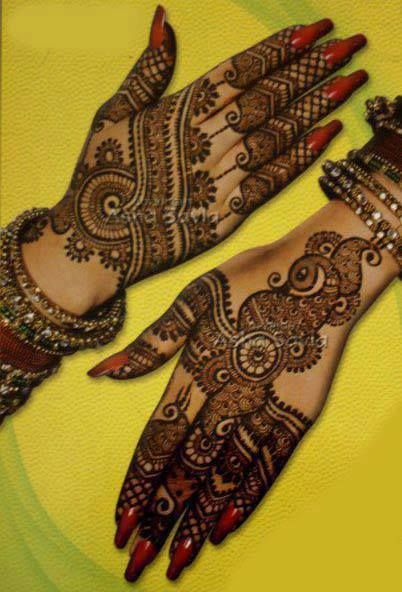 Indian Bridal Mehendi Designs For The Brides Of 2015-16 10