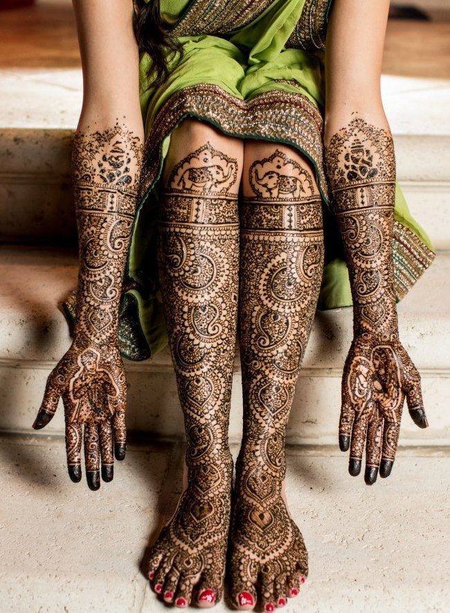 Indian Bridal Mehendi Designs For The Brides Of 2015-16 2