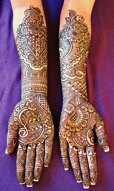 Indian Bridal Mehendi Designs For The Brides Of 2015-16 7