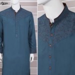 Mid Summer Kurta Designs For Men By Amir Adnan 2015 11