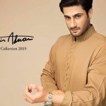 Mid Summer Kurta Designs For Men By Amir Adnan 2015 3