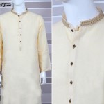 Mid Summer Kurta Designs For Men By Amir Adnan 2015 4