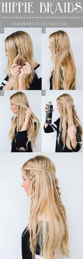 Various Hair Tutorials For Long Haired Girls 2015-16 11