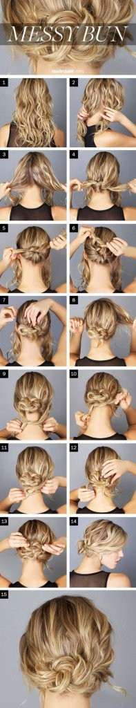 Various Hair Tutorials For Long Haired Girls 2015-16 14