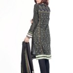 Black Embroidered Dresses For Eid By LSM 2015-16 5