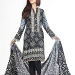 black embroidered kameez