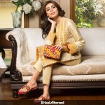 Eid Handbags With Dress By Gul Ahmed 2015-16 2