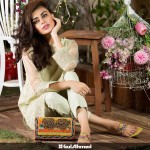 Eid Handbags With Dress By Gul Ahmed 2015-16 7