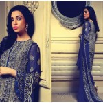 Eid Ul Azha Chiffon Embroidered Dresses By Rungrez 2015-16 11